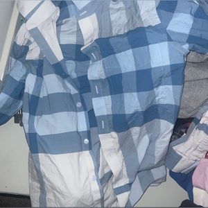 Ice blue Burberry shirt (2022 collection)